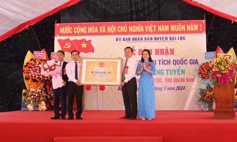 Quảng Nam đón nhận Bằng xếp hạng di tích quốc gia mộ cụ Đỗ Đăng Tuyển