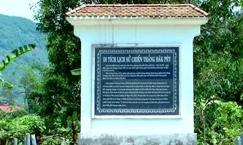 Kon Tum: Di tích lịch sử Chiến thắng Đăk Pek được xếp hạng di tích lịch sử cấp quốc gia