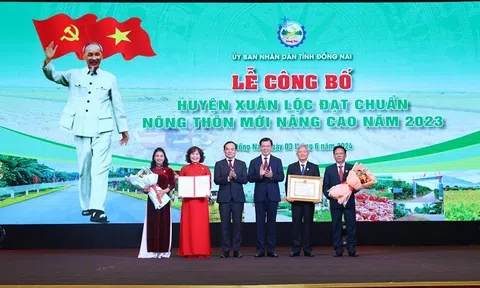 Huyện Xuân Lộc (Đồng Nai) đạt chuẩn nông thôn mới nâng cao năm 2023