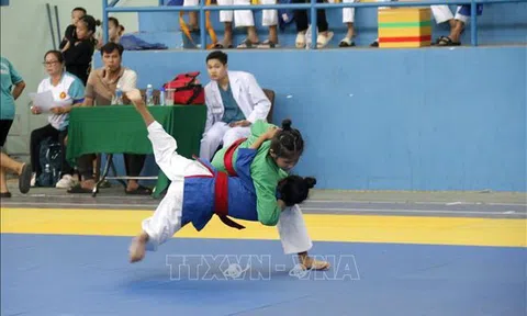 Gần 500 VĐV tham gia Giải vô địch trẻ Kurash quốc gia lần đầu tiên tại Bình Thuận