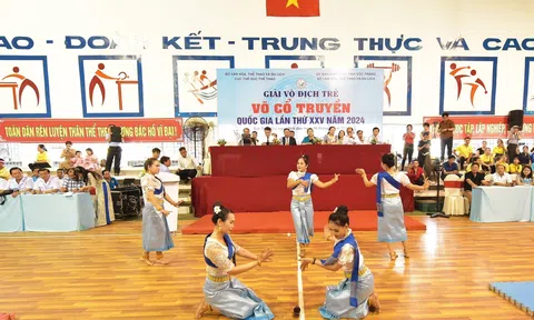 Sóc Trăng: Giải vô địch trẻ Võ cổ truyền Quốc gia lần thứ XXV năm 2024 tổ chức từ ngày 6/6/2024 đến ngày 16/6/2024