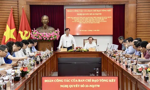 Bộ VHTTDL tiếp tục triển khai đồng bộ, quyết liệt các văn bản của Đảng về phát triển văn hoá, văn nghệ