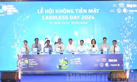 Khai mạc Lễ hội Không tiền mặt 2024 “Thúc đẩy phát triển giao dịch không tiền mặt an toàn”