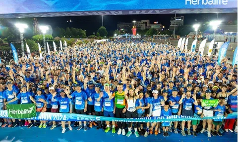 Herbalife Việt Nam tiếp tục khuyến khích lối sống năng động lành mạnh với chương trình tài trợ giải chạy VnExpress Marathon Quy Nhơn 2024