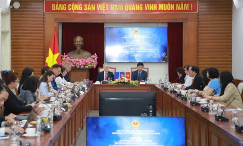 Thứ trưởng Hồ An Phong tiếp Đoàn doanh nghiệp Hội đồng Kinh doanh châu Âu - ASEAN và EuroCham