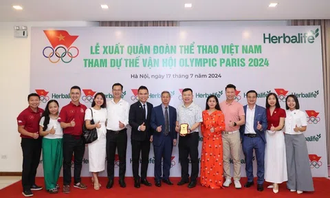 Herbalife Việt Nam đồng hành cùng Đoàn Thể Thao Việt Nam tham dự Olympic Paris 2024
