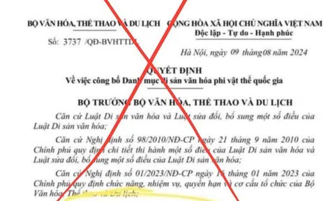 Bộ VHTTDL đề nghị xử lý thông tin xuyên tạc, sai sự thật việc tri thức dân gian “Cháo lươn” Nghệ An được đề cử Di sản văn hóa phi vật thể