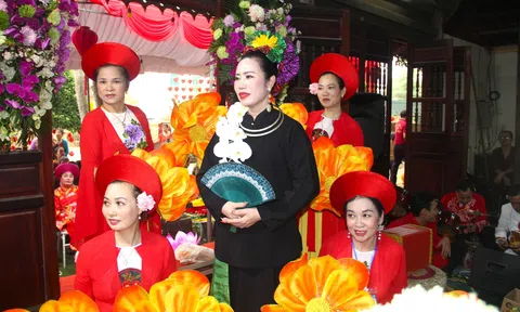 Chương trình “Giao lưu thực hành Tín ngưỡng thờ Mẫu Đền Bảo Hà năm 2024”