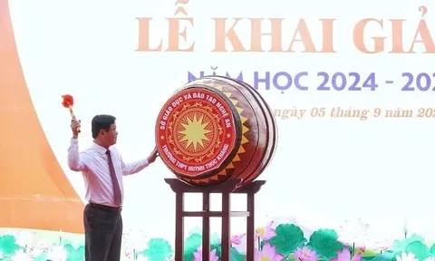 Hơn 926 nghìn học sinh Nghệ An rộn ràng khai giảng năm học mới 2024-2025