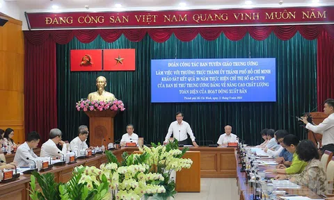 Hoạt động xuất bản của TPHCM phát triển nhanh về quy mô, chất lượng xuất bản phẩm được nâng cao