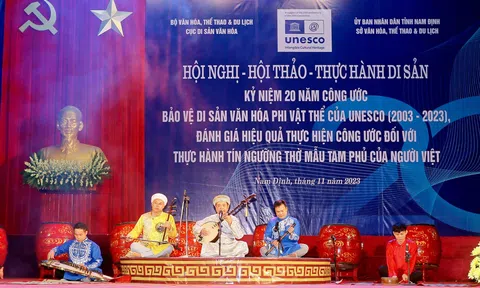 Nghệ nhân Nhân dân Bùi Quốc Thi: "Muốn trở thành cung văn, phải có năng khiếu và được truyền dạy bài bản"