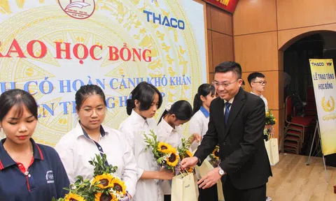 THACO trao Quỹ học bổng Đường lên đỉnh Olympia – Quý IV năm 2024 tại Hà Nội