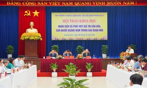 Lãnh đạo THACO Chu Lai tham dự Hội thảo khoa học “Nhận diện và phát huy giá trị văn hóa, con người Quảng Nam trong giai đoạn mới”