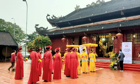 Thư mời tham gia Liên hoan thực hành tín ngưỡng thờ mẫu Tam phủ của người Việt tại Đền Ông Hoàng Mười