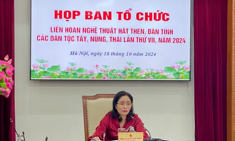 Tích cực chuẩn bị cho Liên hoan nghệ thuật hát Then, đàn Tính của các dân tộc Tày, Nùng, Thái lần thứ VII, năm 2024