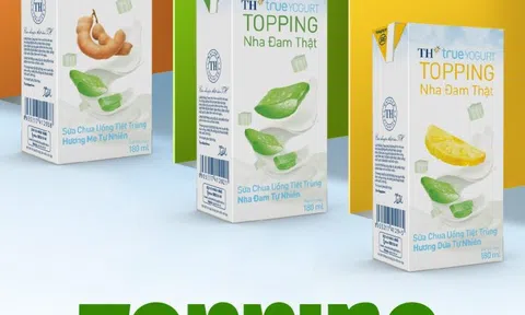 Tập đoàn TH ra mắt sản phẩm sữa chua uống tiệt trùng TH true YOGURT TOPPING