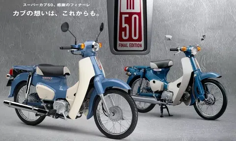 Honda Super Cub 50 Final Edition sắp cập bến Việt Nam, giá dự kiến hơn 100 triệu đồng?