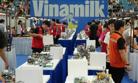 Vinamilk truyền cảm hứng về phát triển bền vững qua cuộc thi Robot lớn nhất năm dành cho học sinh cả nước