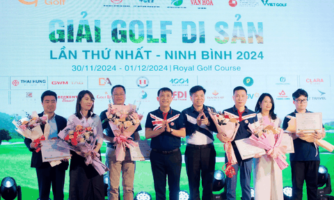 “Giải Golf Di sản” lần thứ Nhất - Ninh Bình năm 2024: Mở ra nhiều cơ hội về các dự án kết hợp giữa thể thao và văn hóa