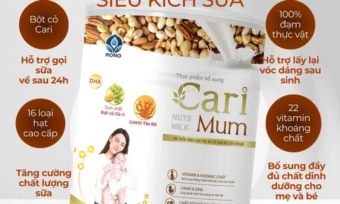 Địa chỉ mua sữa hạt lợi sữa Cari Mum uy tín và an toàn cho mẹ bầu