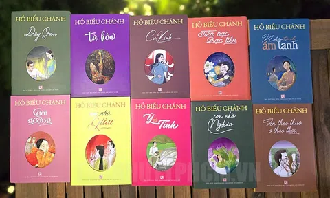 Một số tác phẩm của nhà văn Hồ Biểu Chánh được in và tái bản với giao diện mới hấp dẫn