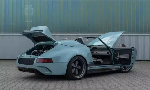 Chiêm ngưỡng chiếc Porsche 911 Speedster đặc biệt của huyền thoại Barry Bonds