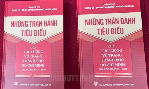 Tác phẩm “Những trận đánh tiêu biểu của Lực lượng vũ trang TPHCM giai đoạn 1945 - 1989”