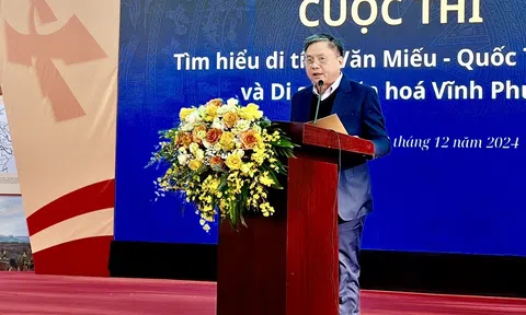 Cuộc thi “Tìm hiểu về di tích Văn Miếu - Quốc Tử Giám và Di sản văn hoá Vĩnh Phúc” cho các em học sinh THCS