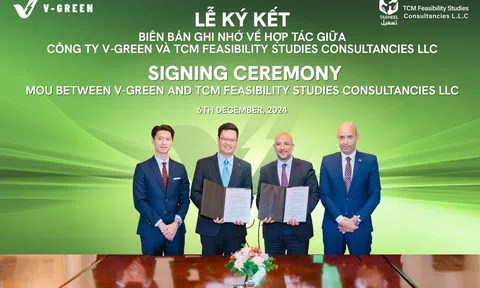 V-Green và Prime Group ký Mou phát triển 100.000 trạm sạc xe điện Vinfast tại Indonesia