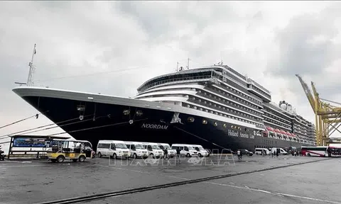 Các đoàn khách du lịch đầu tiên đến xông đất ngày đầu năm 2025 được chào mừng long trọng