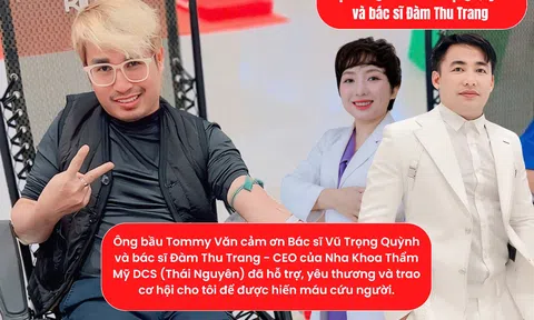 Ông bầu Tommy Văn xúc động lần đầu được tham gia hiến máu tình nguyện “Lễ hội Xuân hồng” tại Thái Nguyên