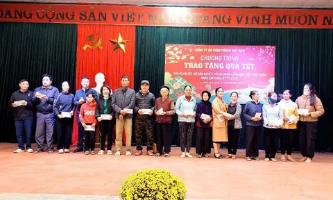 Công ty Cổ phần TNH99 Việt Nam trao gửi những món quà Tết ấm áp tới các hoàn cảnh khó khăn