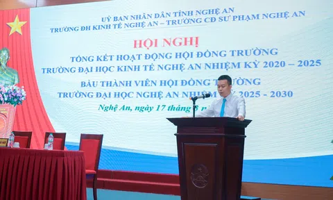 Hội đồng Trường Đại học Nghệ An nhiệm kỳ 2025 - 2030 có 21 thành viên