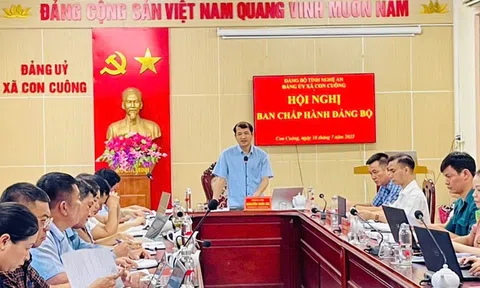 Xã Con Cuông (Nghệ An): Tập trung xây dựng Nghị quyết Đại hội Đảng bộ lần thứ nhất, nhiệm kỳ 2025 - 2030