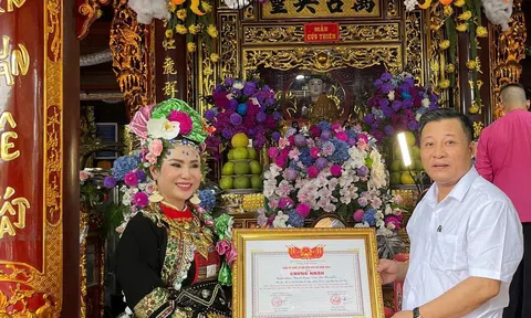 Giao lưu thực hành Tín ngưỡng thờ Mẫu Đền Bảo Hà 2025: Gìn giữ và lan tỏa di sản tâm linh người Việt