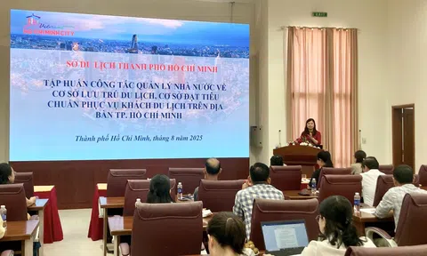 Sở Du lịch TP. Hồ Chí Minh tổ chức tập huấn công tác quản lý nhà nước về du lịch