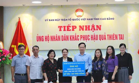 VUSTA hỗ trợ người dân Cao Bằng khắc phục hậu quả bão số 10 và 11