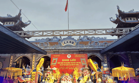Khai mạc Giao lưu Thực hành Tín ngưỡng Thờ Mẫu tại Di tích Quốc gia đền Kỳ Cùng