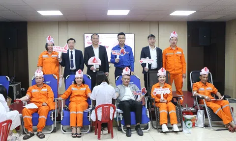 CTĐL Hà Tĩnh hưởng ứng “Tuần lễ hồng EVN” lần thứ XI: Tiếp nhận 139 đơn vị máu nghĩa tình