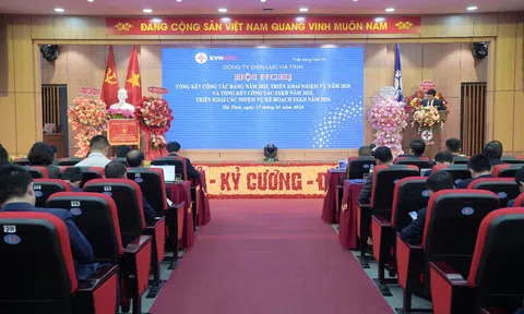 Đảng bộ Công ty Điện lực Hà Tĩnh tổng kết công tác xây dựng Đảng năm 2025, triển khai nhiệm vụ năm 2026