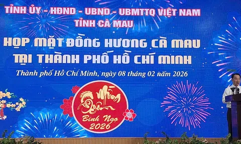 Ban Liên lạc đồng hương Bạc Liêu – Cà Mau tại TP Hồ Chí Minh họp mặt mừng Xuân Bính Ngọ 2026