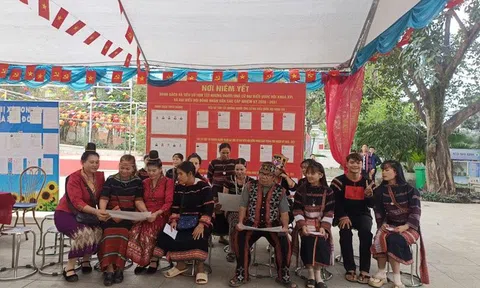 Cộng đồng các dân tộc tại Làng Văn hóa – Du lịch các dân tộc Việt Nam hưởng ứng "Ngày hội non sông"