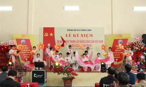 Xã Thần Lĩnh (Nghệ An): Trang trọng kỷ niệm 96 năm Ngày thành lập Đảng Cộng sản Việt Nam