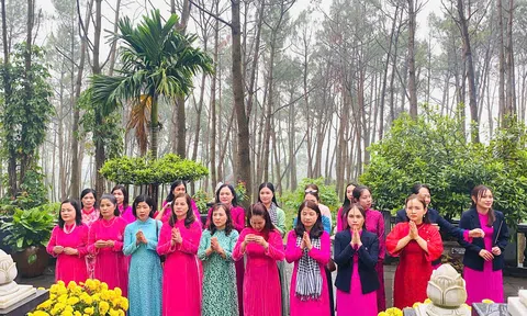 Tháng Ba tri ân: Nữ công Khu Di tích Kim Liên lan tỏa giá trị truyền thống và lòng biết ơn