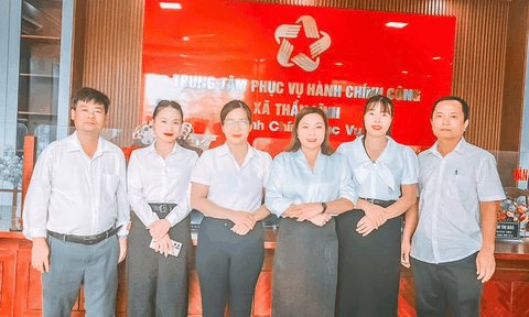 Trung tâm hành chính xã Thần Lĩnh (Nghệ An): “Hành chính phục vụ” - Gắn bó với dân, hướng tới sự hài lòng