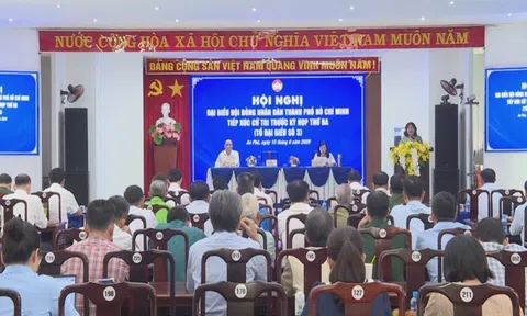 Cử tri An Phú đề nghị TP.HCM gỡ "điểm nghẽn" giao thông, siết quản lý môi trường đô thị