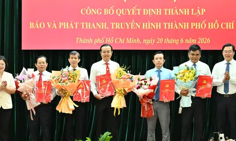 TP.HCM chính thức thành lập Báo và Phát thanh, Truyền hình TP.HCM, ông Lê Văn Minh giữ cương vị Tổng Giám đốc