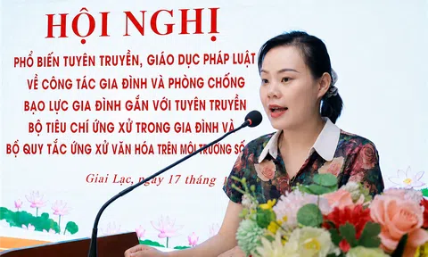 Xã Giai Lạc (Nghệ An): Đẩy mạnh tuyên truyền pháp luật, xây dựng văn hóa ứng xử văn minh trong môi trường số
