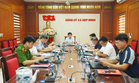 Đảng ủy xã Hợp Minh (Nghệ An) đánh giá nhiệm vụ 6 tháng đầu năm, thống nhất nhiều nội dung trọng tâm cho giai đoạn cuối năm 2026