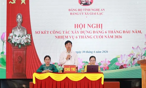 Đảng bộ xã Giai Lạc tập trung nâng cao chất lượng xây dựng Đảng, quyết tâm hoàn thành các mục tiêu năm 2026